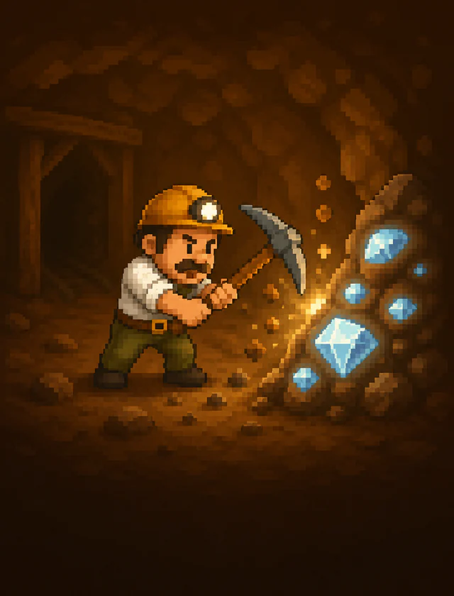 Growtopia Miner Casino Game hero image