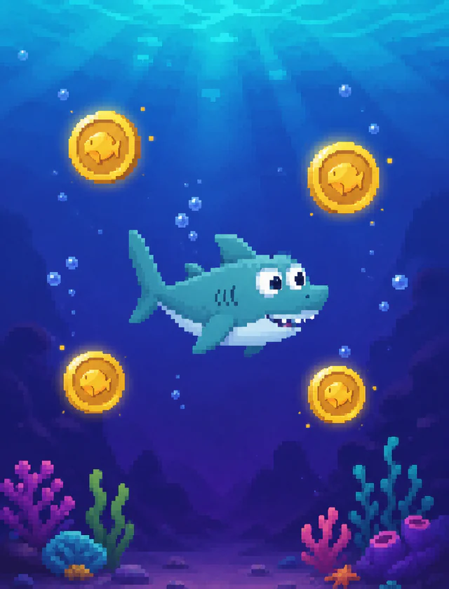 Shark Growtopia Casino hero image