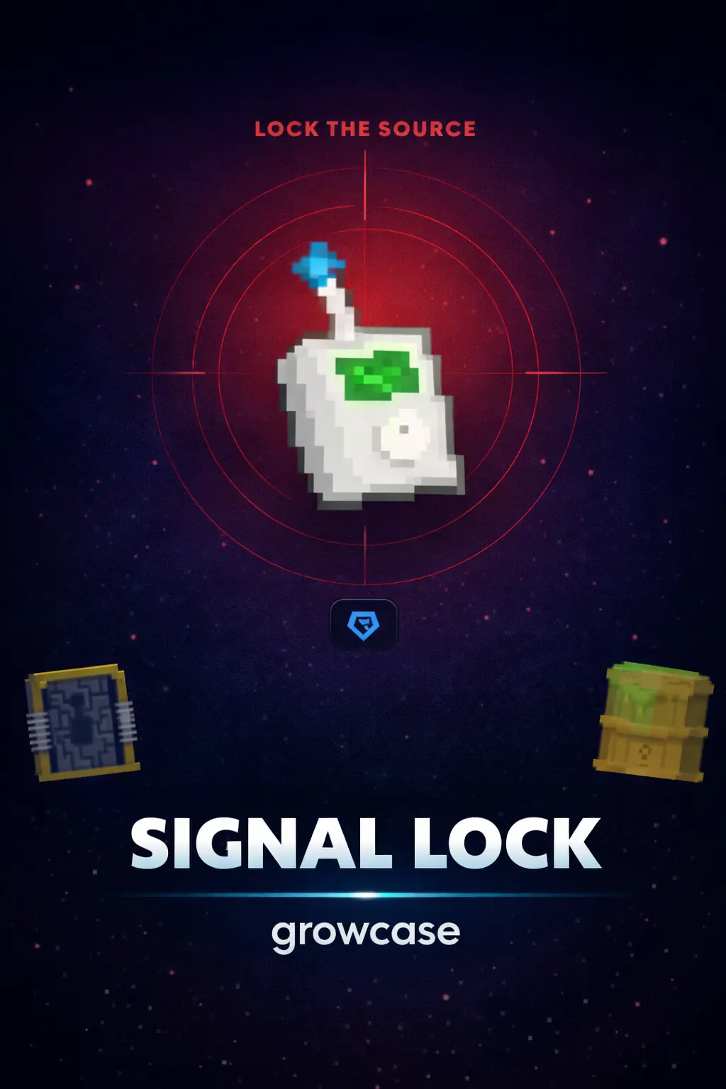 Signal Lock Game - Geiger Scan Cashout Original hero image