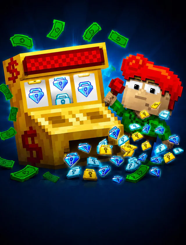Growtopia Slots Casino Hub hero image